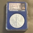U.S. Mint 2024(P) Silver Eagle $1 1 oz NGC MS70 #8330767-086