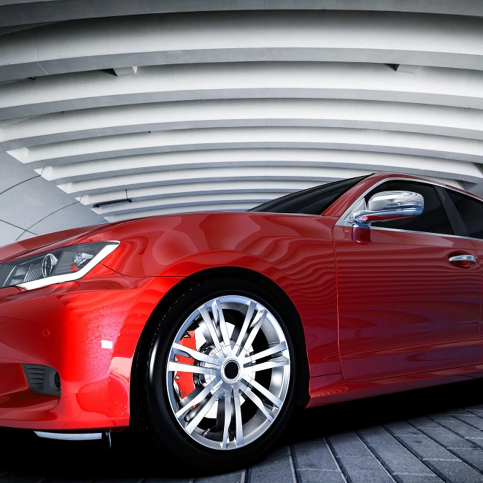 1 par de cubiertas protectoras de pinza de freno de disco de coche 3D opciones de 4 colores izquierda y derecha Foto 3 de 4