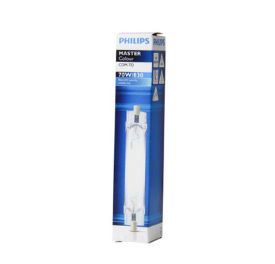 10 Pack PHILIPS 3000K CDM-TD 70W/830 Rx7s METAL HALIDE HID CERAMIC LIGHT BULB