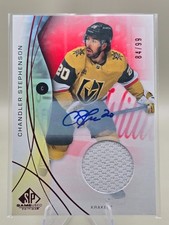 2024-25 SP Game Used Edition Red Jersey Auto 84/99 Chandler Stephenson #98