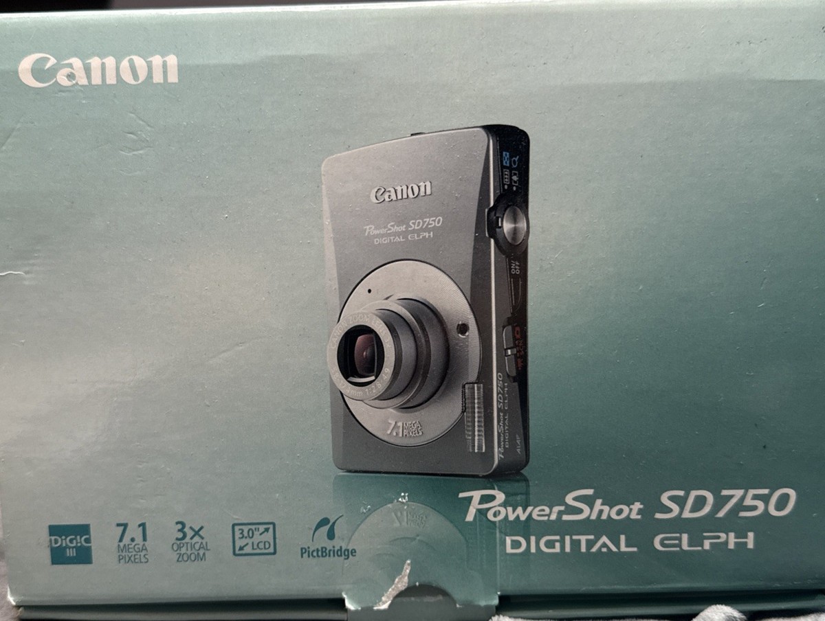 Canon PowerShot Digital ELPH SD750 / Digital IXUS 75 7.1MP Digital