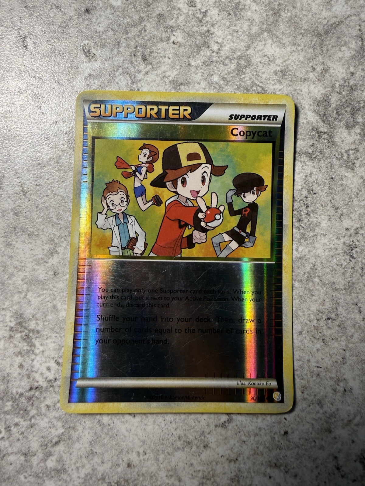 Copycat 90/123 HeartGold & SoulSilver Reverse Holo