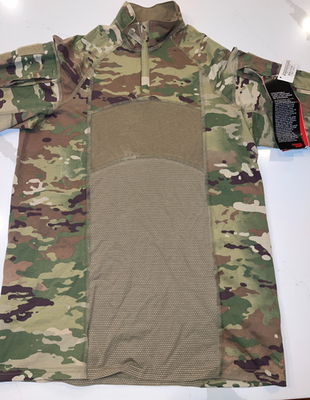 NEW MASSIF ARMY COMBAT SHIRT ACS TYPE II 1/4 ZIP OCP FLAME