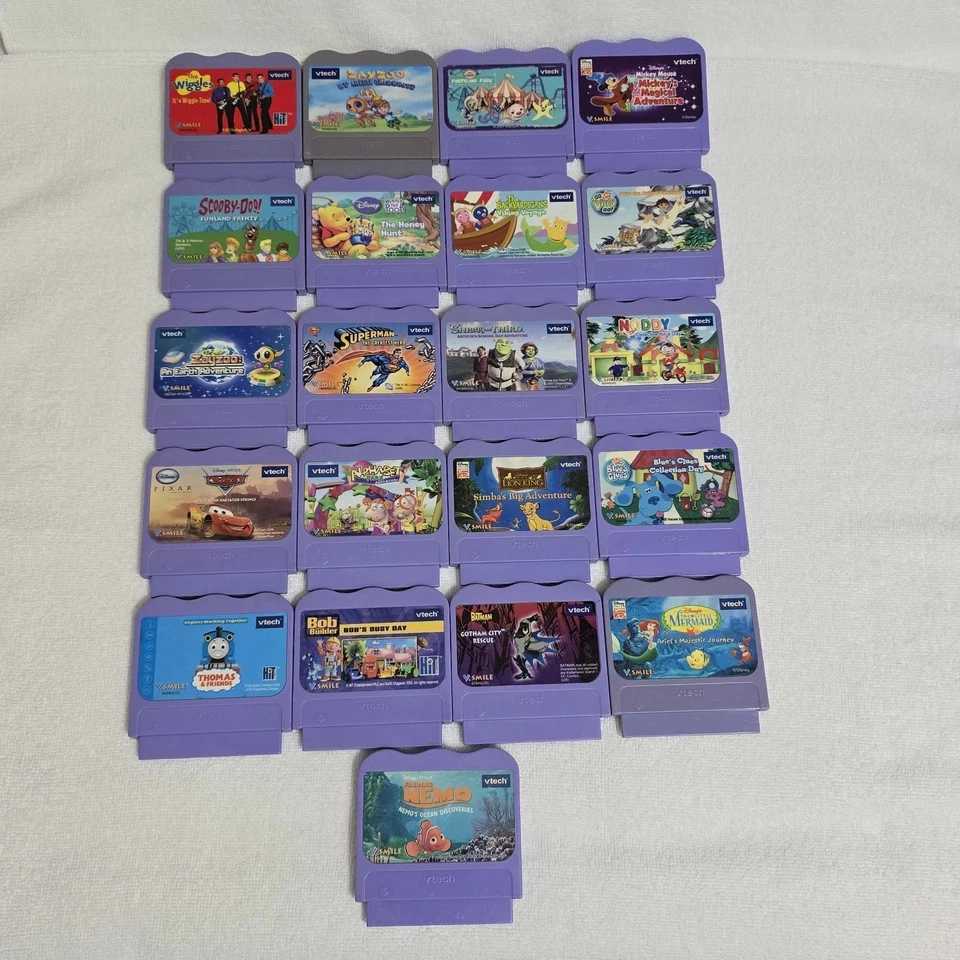 Sistema de consola portátil Vtech Vsmile V Smile juegos que elijas combinar guardar Foto 4 de 4