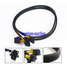 HP DL380 G9 Server GPU Video Card Power Cable 10pin to PCI-E Dual 8pin 6 2 Cord