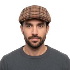 Men&rsquo;s Flat Cap Ivy Newsboy Gatsby Driving Hat Breathable Casual Duckbill