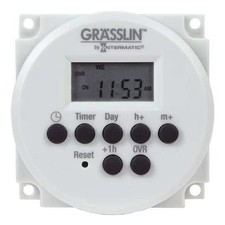 Intermatic Fm1d14-Av-U Electronic Timer, 7 Day, Spdt, 120-277V Ac, 14 Events