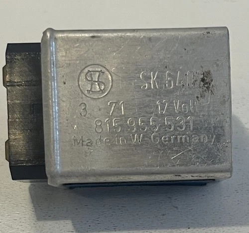 VW 815955531 Relais 12V Scheibenwischerrelais SK6403 Windshield wiper relay
