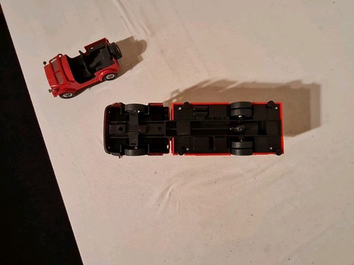 für Feuerwehr Diorama 1x Leiterwagen China 1x Jeep Bburage + 15 Preiser Figuren - Bild 9 von 20