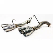 ETS Axleback System Polished Tips (Muffled) for 2022-2025 Subaru WRX