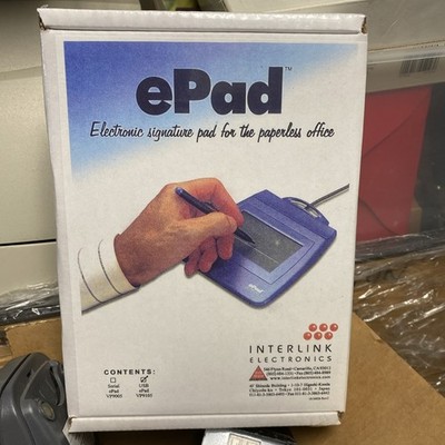 Interlink Electronics ePad USB ePad VP 9105 Electronic Signature Pad - VGC