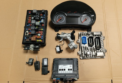 Vauxhall (Opel) Insignia Steuergerät Kit 2016 mit Steuergerät BCM Tachomodule Schlüssel