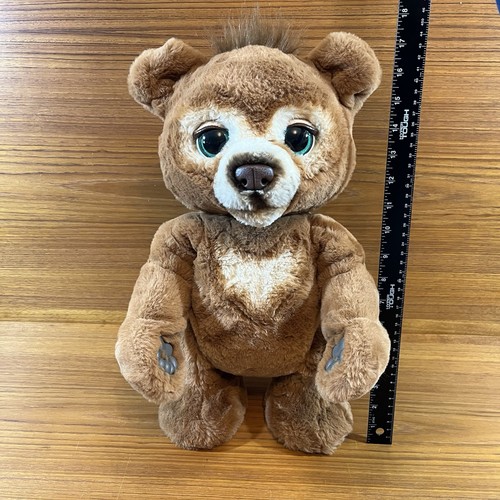 FurReal Cubby der neugierige Bär interaktives Plüschtier funktioniert Geräusche Bewegung!  - Bild 16 von 18