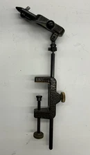 REGAL FLY TYING VISE W/ REGULAR JAWS & C-CLAMP BASE.  "NEW"