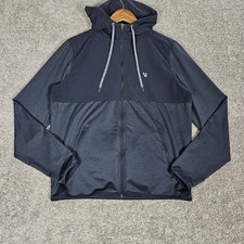 Vuori Sunday Element Jacket Mens Medium Ink Heather Blue Full Zip V215 Gorpcore