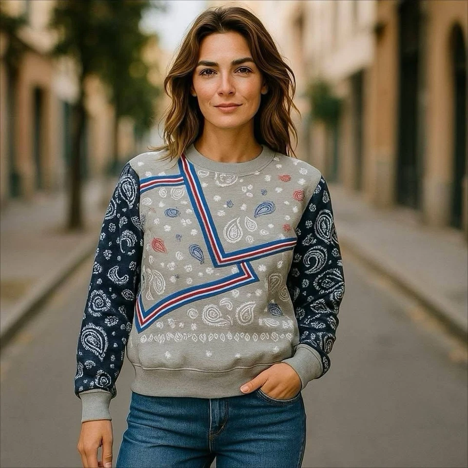 Bandana de algodón estampado Foto 4 de 4