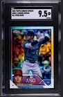 2023 Topps Chrome Update Shohei Ohtani SGC 9.5 LA Angels Baseball Trading Card