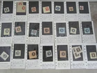 Nystamps US back book cut square stamp collection high cost m28wj