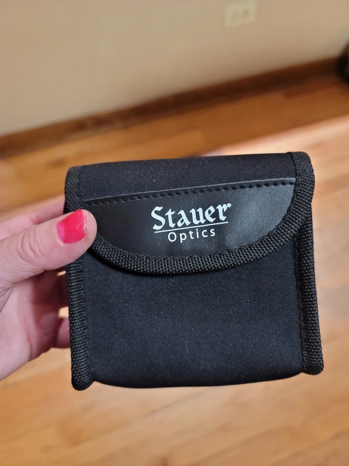 Stauer Optics 8x21 Binoculars New Compact Case 128m/1000m Silver Lightweight Box - Image 3 of 4