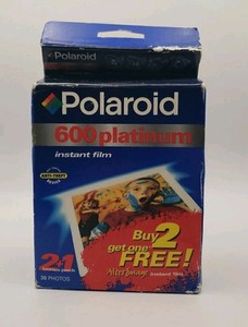 Package of 3 Polaroid 600 Instant Film 30 Photos Pack SEALED