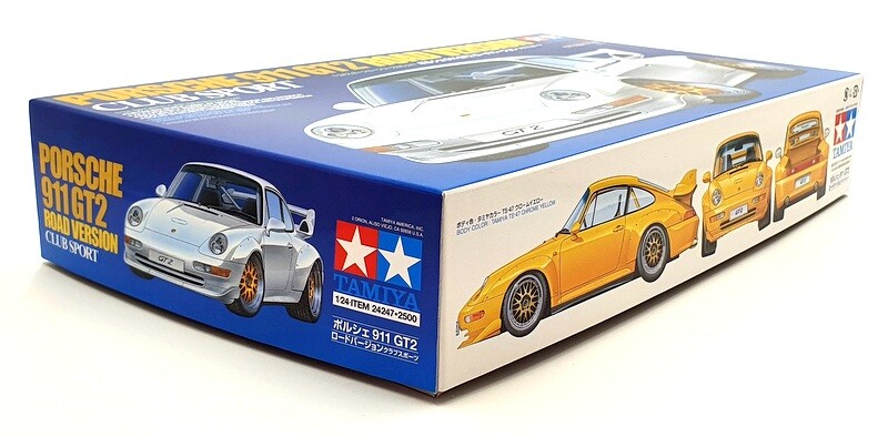 ポルシェ 洋書 PORSCHE SPORT 93 + 94 + 96 + 97 Tamiya 1/24 Scale Model Kit 24247 - Porsche 911 GT2 Road