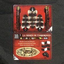 Pirates of the Crimson Coast CSG - #007 "LA MORTE DE YARBOROUGH" -Unpunched NEW!
