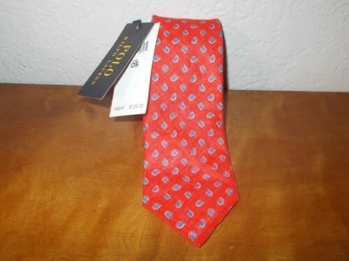 Polo Ralph Lauren Paisley 100% Linen Ties for Men