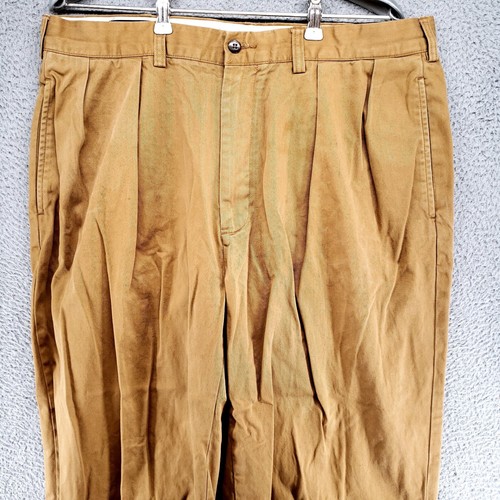 Polo Ralph Lauren Classic Chino Andrew Pant Mens 36x30 Light Brown - Picture 2 of 19