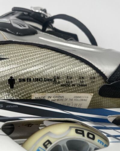 Speedmachine SX 90 máquina de velocidad de patín patines en línea talla 11 EE. UU. - Imagen 8 de 11