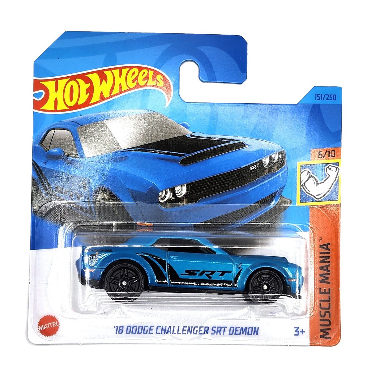 Hot Wheels '18 Dodge Challenger SRT Demon Muscle Mania Kids
