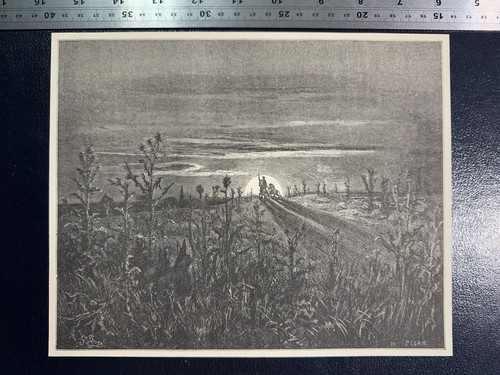 Set Of 10 Antique Gustave Dore 19th Century Engravings / Woodcuts / Prints - Picture 4 of 22