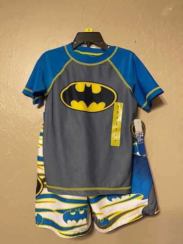 Batman niños pequeños 3 pc. conjunto de traje de baño - nuevo con defecto-Pick Size - Imagen 11 de 13