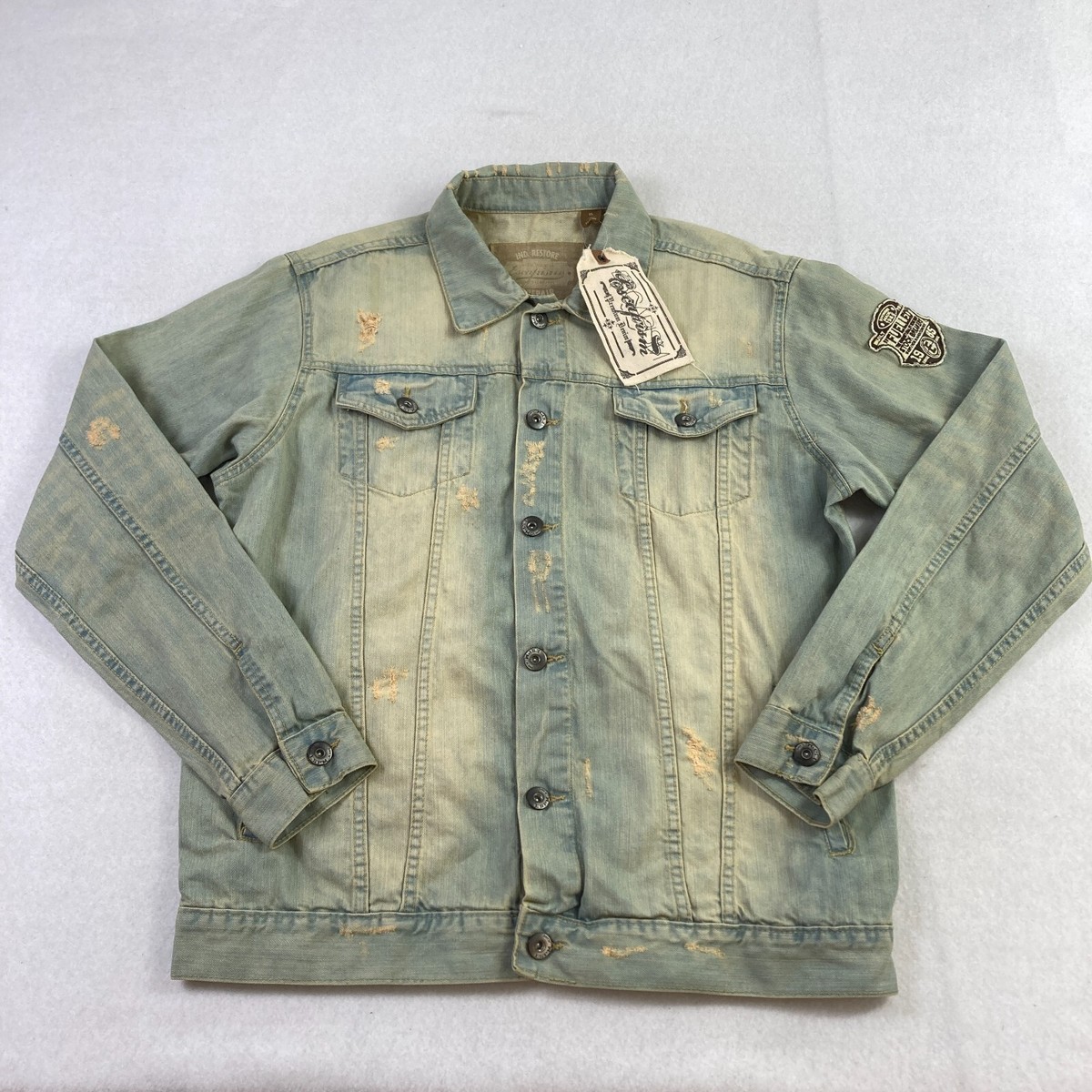 00s archive L.G.B. denim jacket grunge