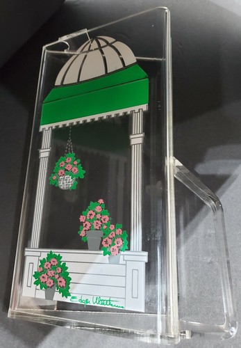 HJ Stotter acrylic Wedge Shape PITCHER gazebo garden MCM design by Edgar Watkins - Picture 5 of 12