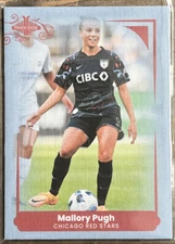 2022 Parkside Paramount NWSL Blue #19 Mallory Pugh 10/25 Chicago Red Stars