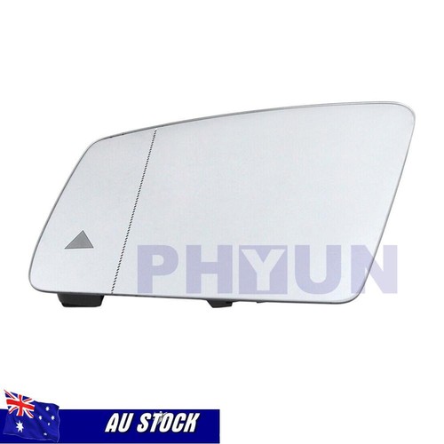 Left Side Mirror Glass Heat w/ Blind Spot For Mercedes W176 W204 W212 W221 W246