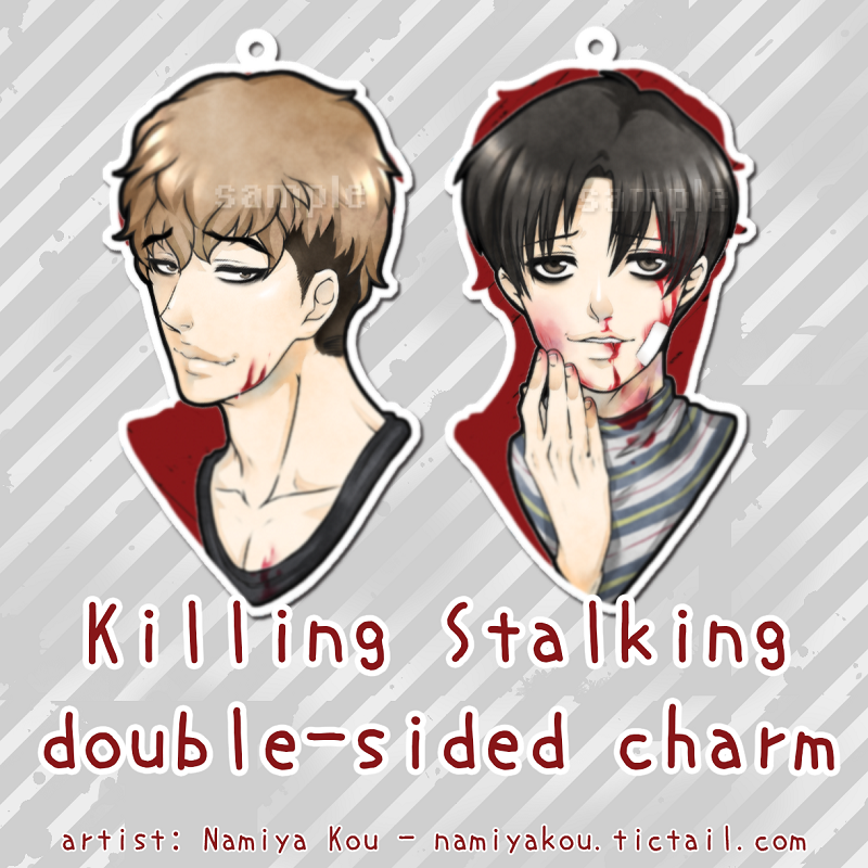 Killing Stalking Yoon Bum & Sangwoo Sticky Ceii Accessory 