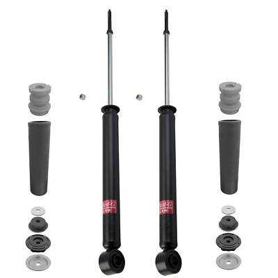 Rear Left & Right Shock Absorbers & Upper Mount Kit KYB Excel-G for Toyota Echo