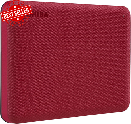 Canvio Advance V10 4TB USB 3.0 Portable External Hard Drive, Red - Picture 11 of 12