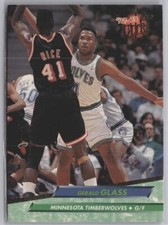 1992-93 Ultra Minnesota Timberwolves Basketball Card #110 Gerald Glass
