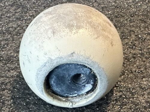 Fiat 500 500C Gear Knob Beige Leather Used - Picture 2 of 8