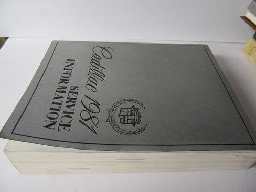 1981 Cadillac Service Information Dealer Service Manual Original - Picture 4 of 7