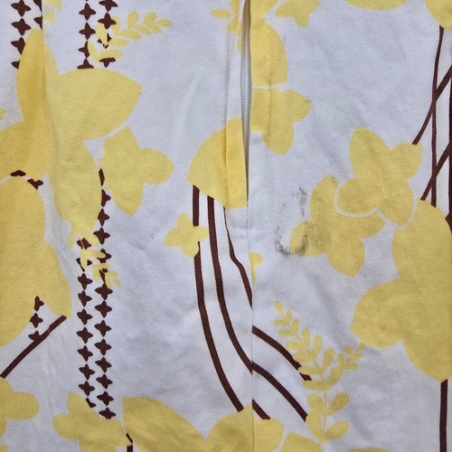My Michelle Y2K Vintage Strapless Dress Yellow Floral Print Party Dress Size 5 - Picture 8 of 10