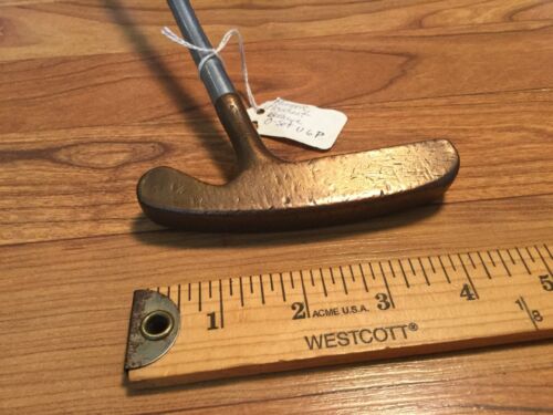 Acushnet Bullseye Putter 0 Set U 6 Offset RH 36" Fluted Shaft Maltby Jumbo Grip