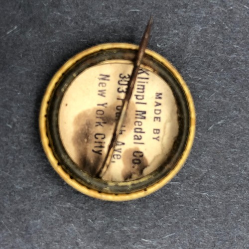 Vintage 1935 Erasmus Hall E School Brooklyn New York Pin Pinback Button VG - Picture 6 of 6