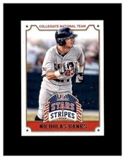 2015 Nicholas Banks Panini USA Baseball Stars & Stripes #77