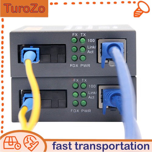 HTB-3100 25 A/B KM Single Fiber Single Mode Fiber Transceiver WDM Fast Ethernet
