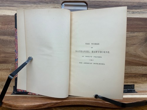 1882 Works of Hawthorne Houghton Mifflin Complete 12 Volumes w/ Life + Index - Picture 14 of 23