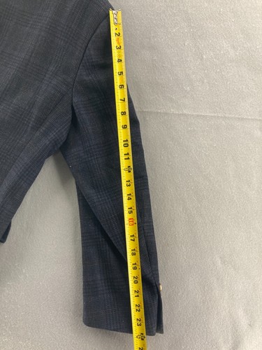 Hart Schaffner Marx Blazer Herren 44 R 100% Wolle USA Made Blau Schön - Bild 13 von 15