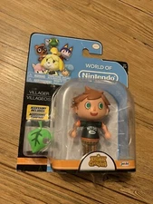 2016 JAKKS PACIFIC--WORLD OF NINTENDO--4" ANIMAL CROSSING VILLAGER FIGURE (NEW)